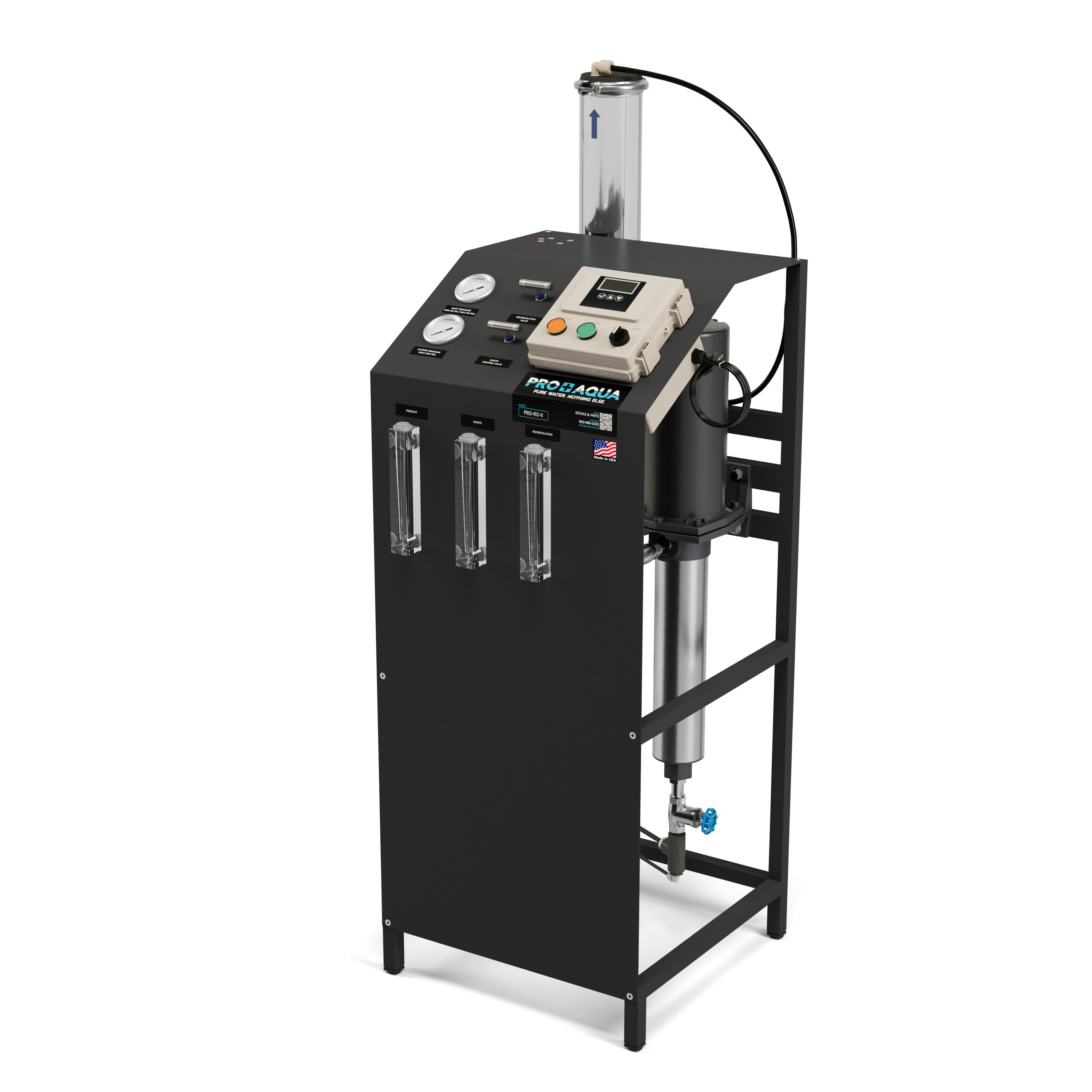 2000 GPD 2-Stage Commercial Reverse Osmosis Water Filter System