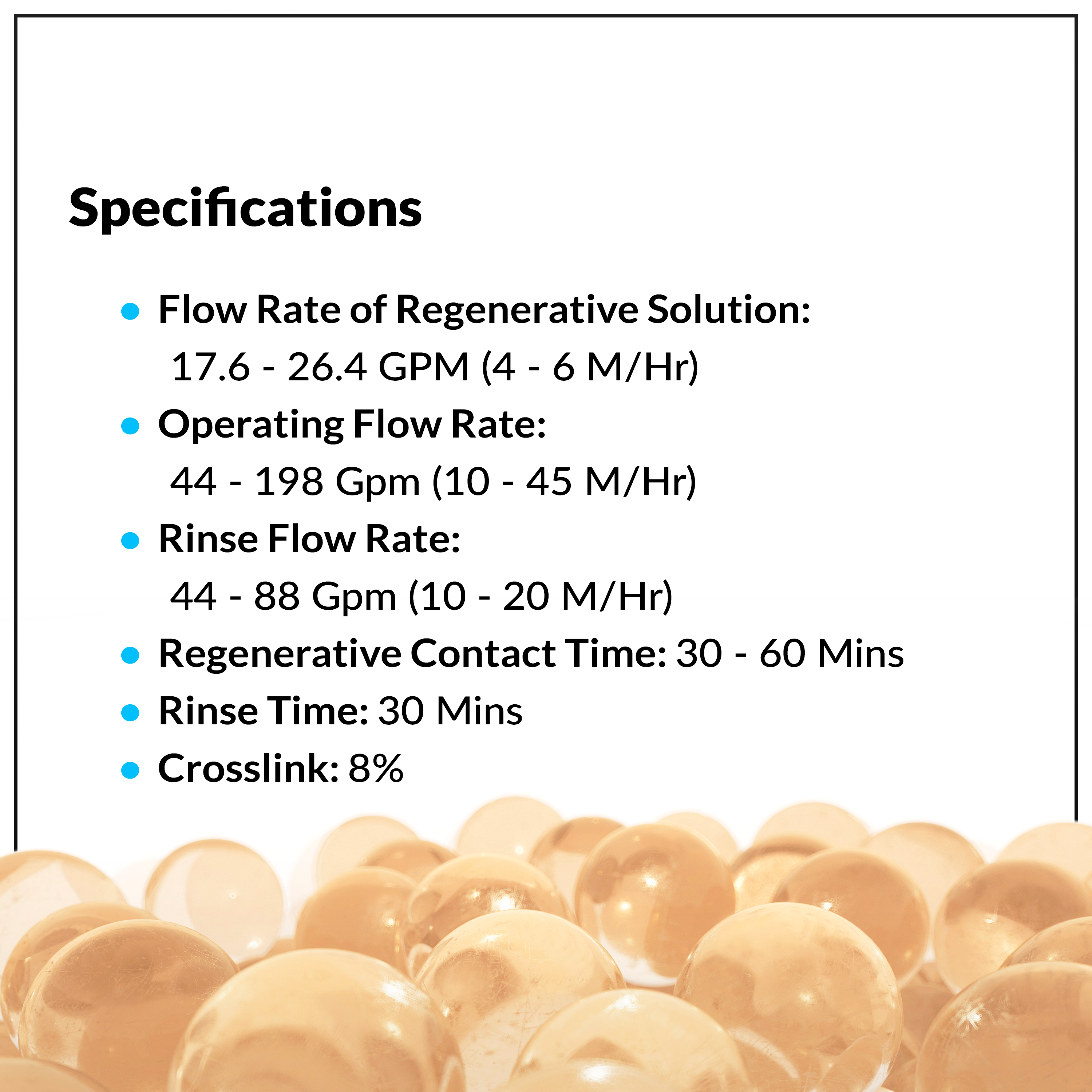 Water Softener Resin Media Replacement, 16000 Grains, 1/2 CuFt